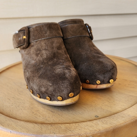 Veronica Beard Dacey heeled mules clogs - Picture 14 of 15